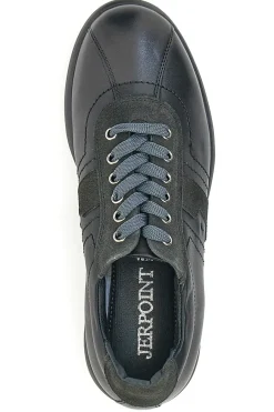 Uomo JERPOINT Scarpe Stringate Vera Pelle 1901