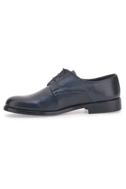 Uomo PITTARELLO Scarpe Stringate Vera Pelle Nera 77201