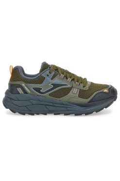 Uomo JOMA Scarpe trail running verde militare traspiranti Shock Men 2523