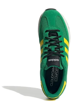 Uomo ADIDAS Scarpe verdi con dettagli gialli in mesh Run 70s 2.0