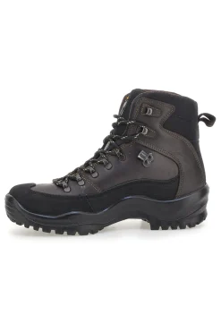 TRACK DOWN Scarponcini da trekking neri e marroni waterproof 10674D181