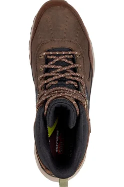 Uomo SKECHERS Scarponcini marroni waterproof con inserti in mesh Slade Ultra Turner