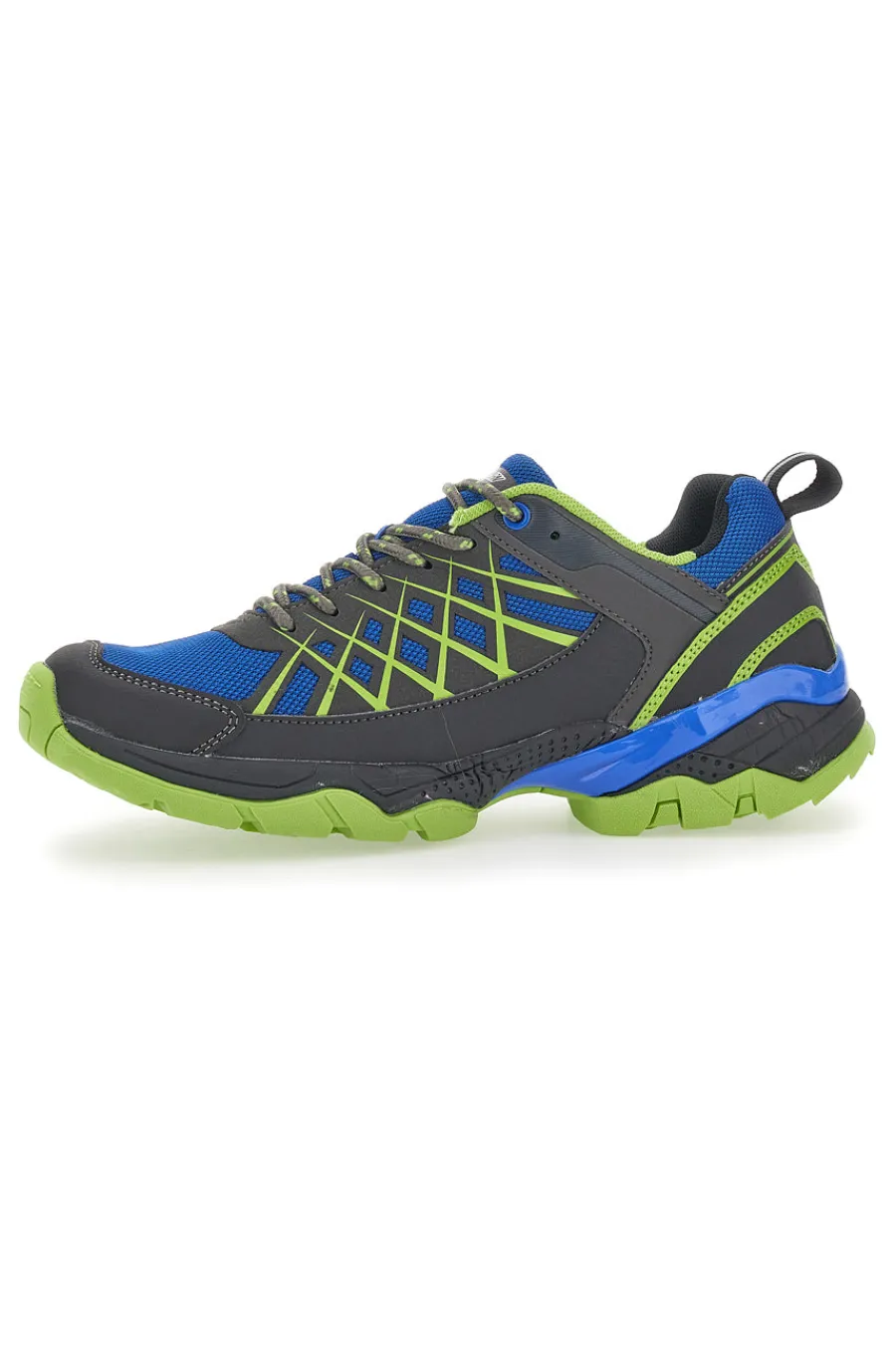 Uomo AUSTRALIAN Scarponcino da Trekking 603 Blu-Verde