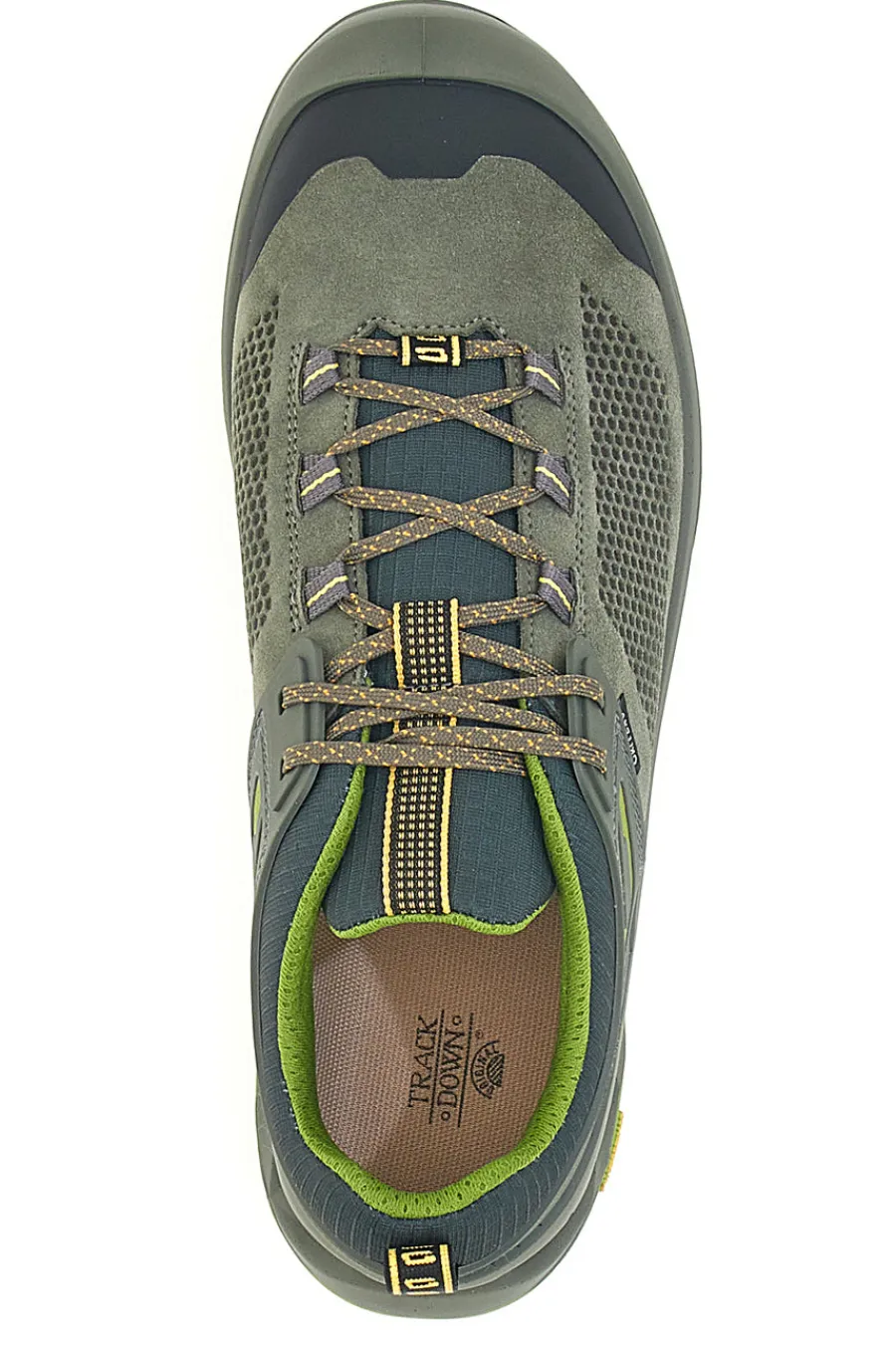 Uomo TRACK DOWN Scarponcino da Trekking 155-V65 Verde Muschio