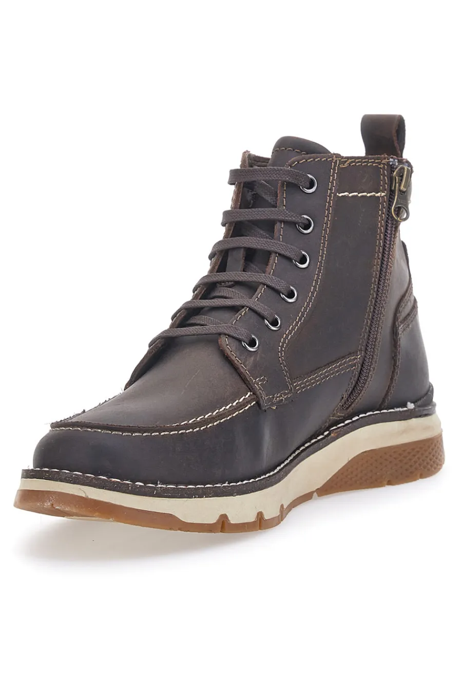 Uomo ALTEMBERG Scarponcino Vera Pelle Marrone 2212