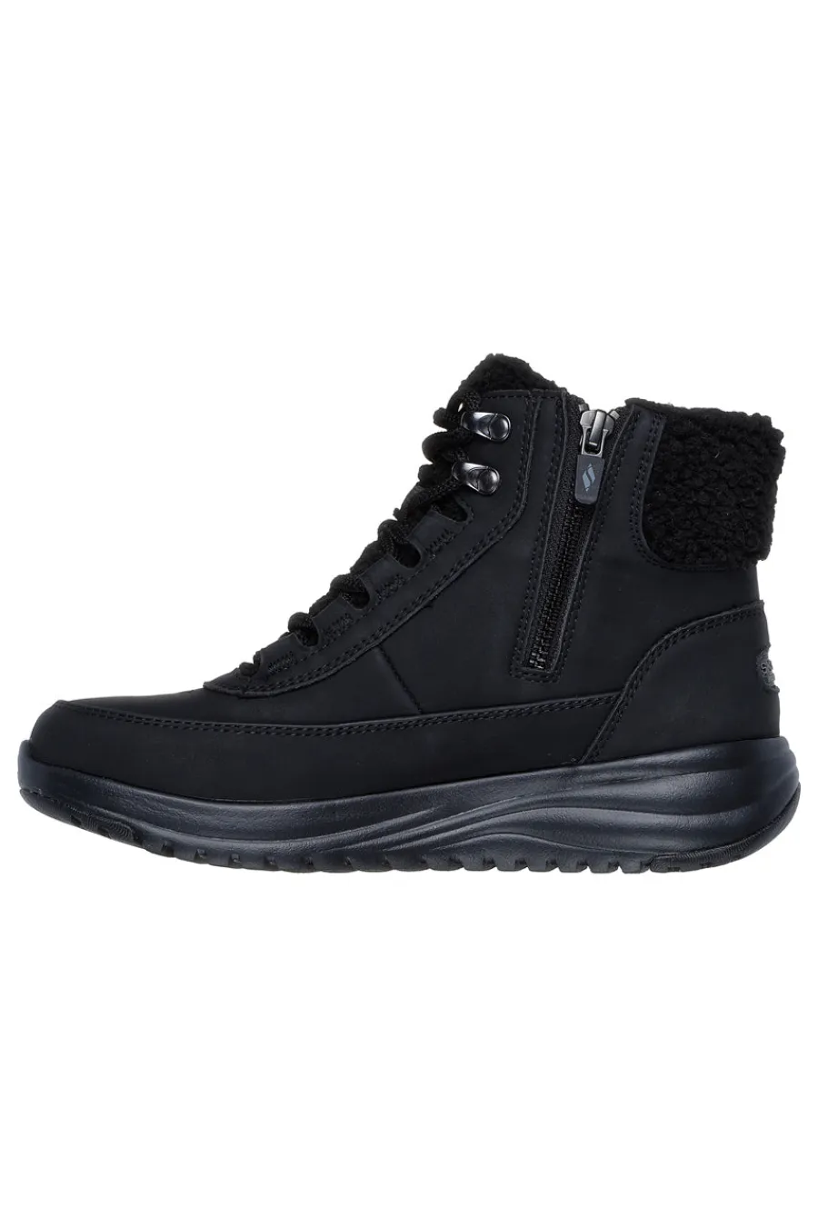 Donna SKECHERS Scarponcino waterproof con pelo On-the-GO Stellar - Alpine Adventure