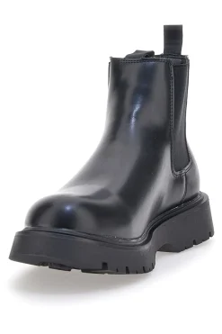 Uomo COTTON BELT e Beatles-Stiefeletten mit seitlichem elastischem Baumwollgürtel CBM1P89