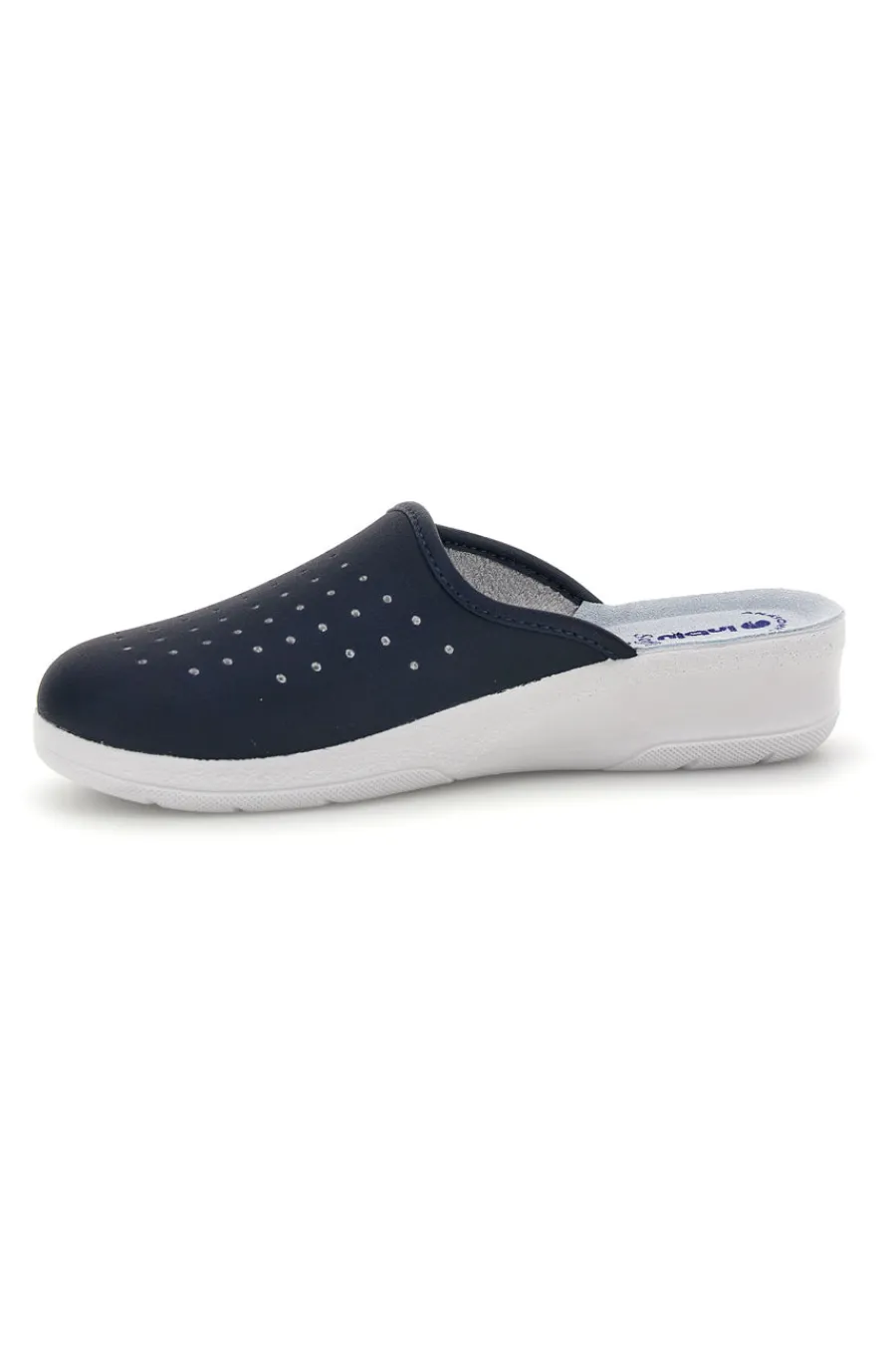 INBLU Schwarze Berufsslipper mit anatomischem Fußbett 5033 BLUE