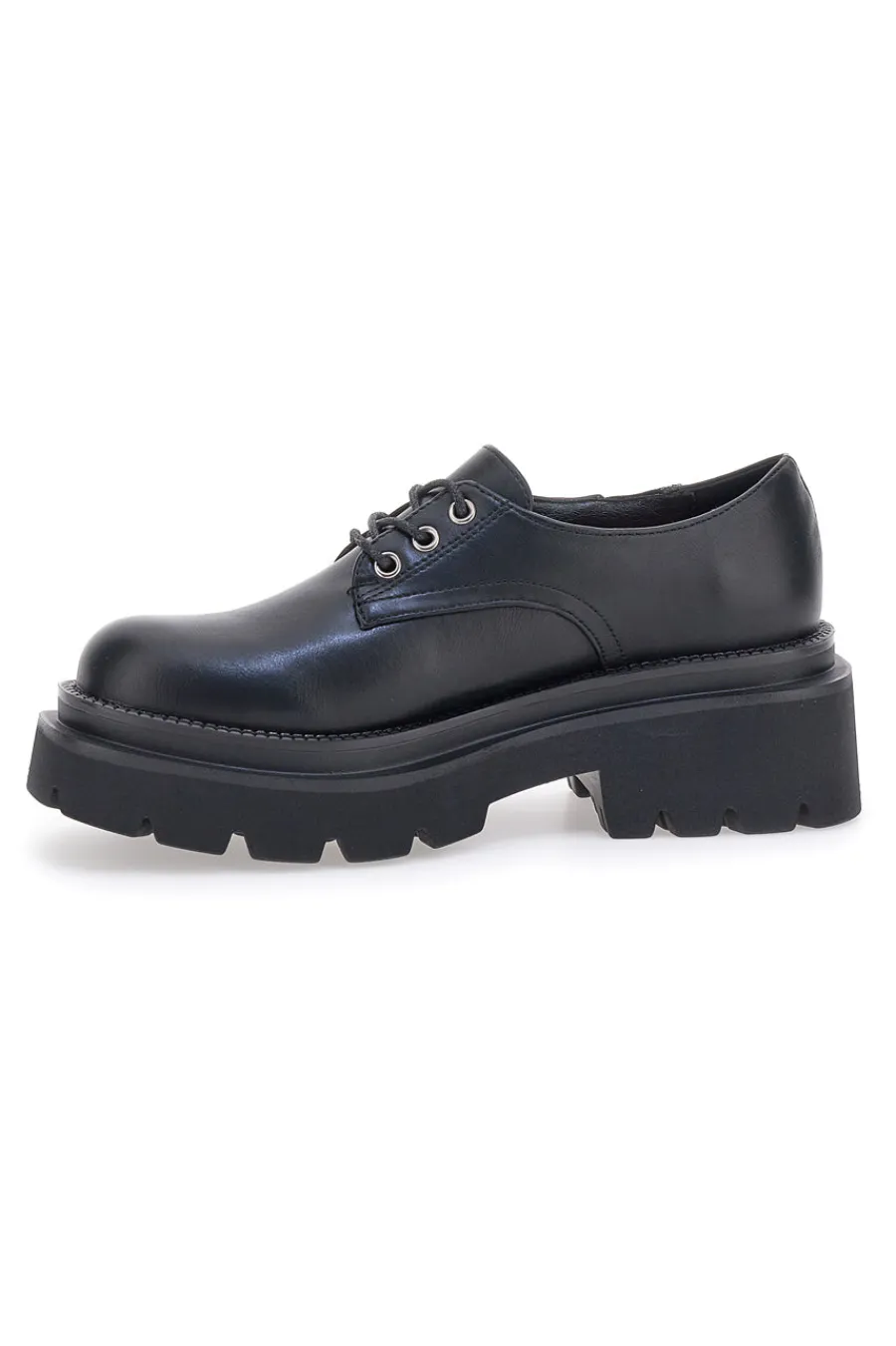 BETTYFLOWERS e Schnürschuhe mit Plateau Betty Flowers 127 SCHWARZ