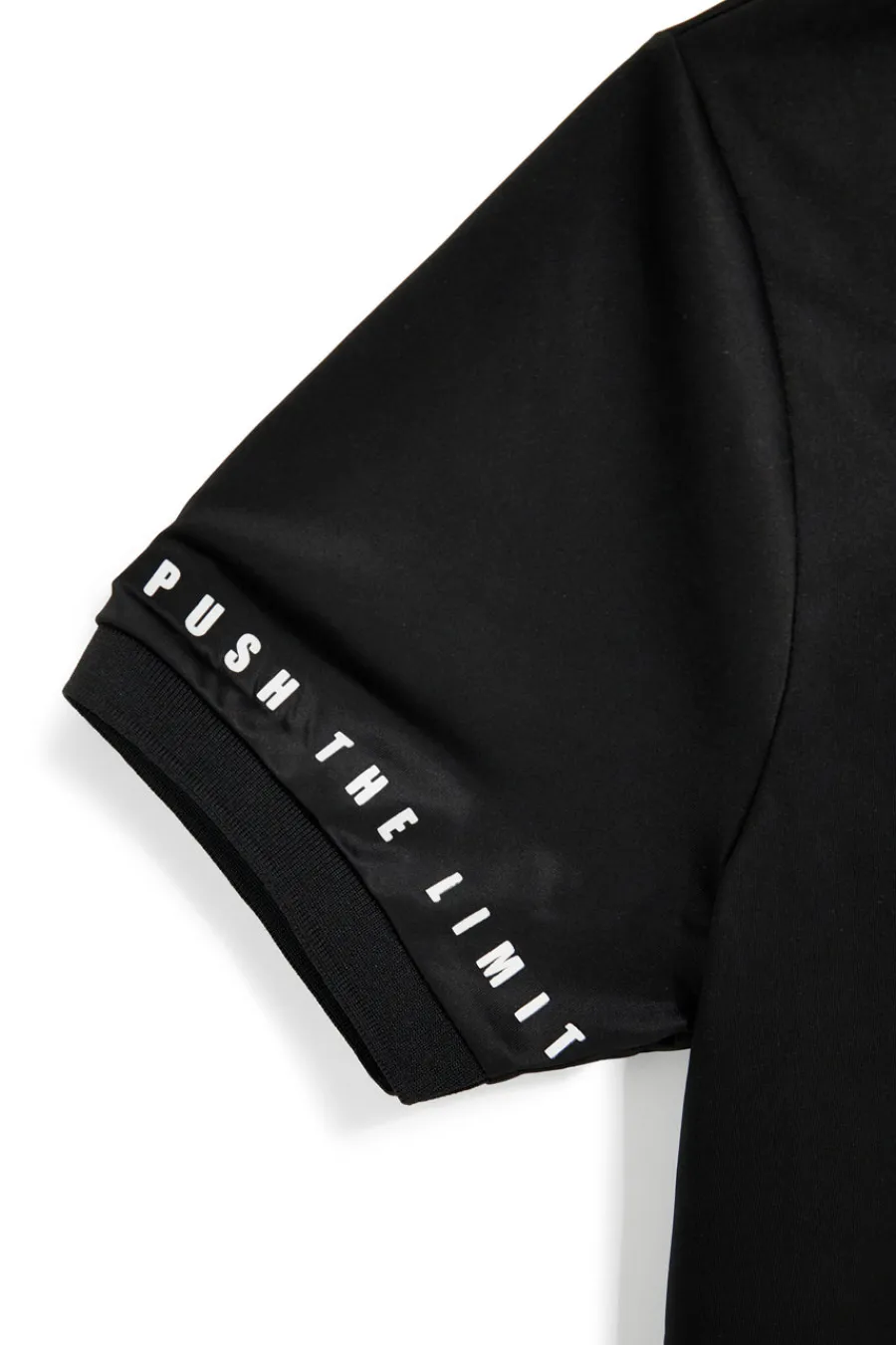 Uomo NO LIMITS Schwarzes Poyester-Pooshirt APS003S26