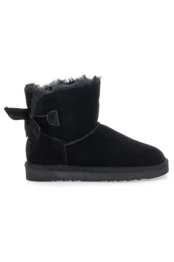 Donna WOW PITTARELLO e Stiefeletten aus echtem Wildleder mit Schleife Pittarello Wow 18175