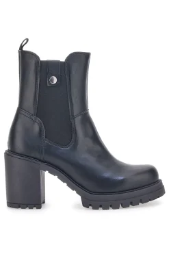 PRIMA RIGA e Stiefeletten mit Absatz 46001 SCHWARZ New