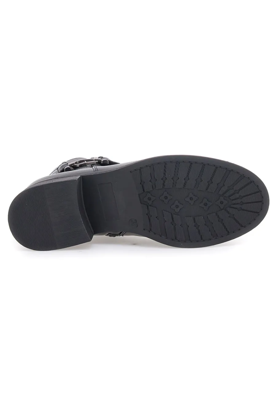 Donna ENERGY e Stiefeletten mit dekorativer Schnalle und niedriger Sohle I255