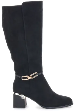 THE FIRST e Stiefel mit Absatz 3 SCHWARZ Sale
