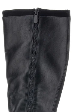 GMV e Stiefel mit niedrigem Absatz und seitlichem Logo SV0183 SCHWARZ Online