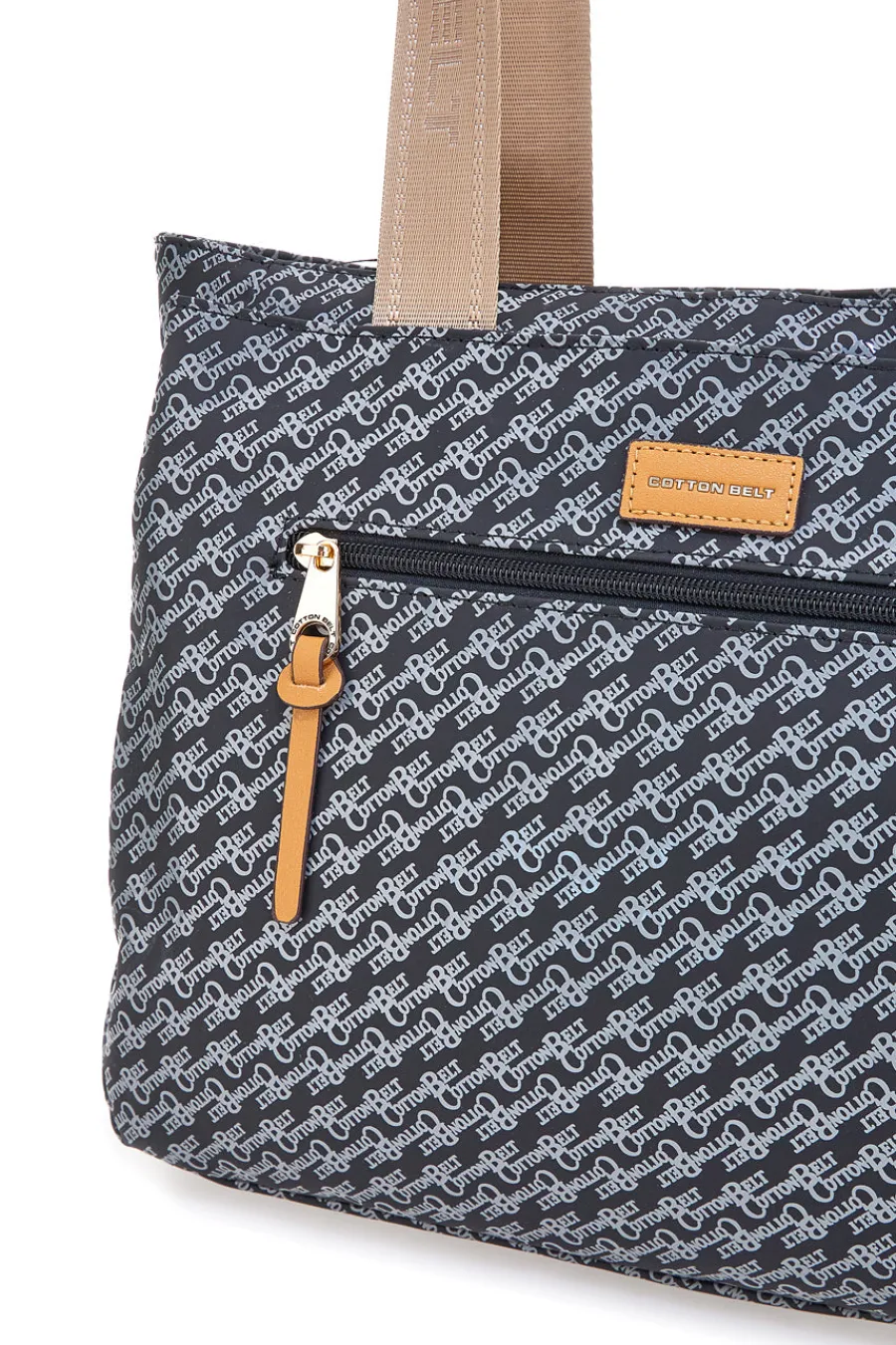 Donna COTTON BELT e Tasche mit Monogramm-Print und Stoffgriffen K19038B001