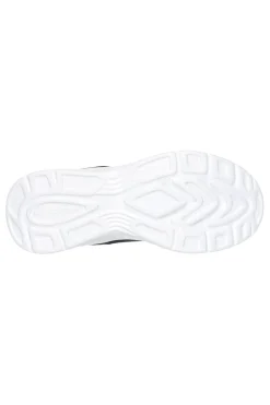 SKECHERS Dynamic Swift Tread schwarze Turnschuhe mit Riss