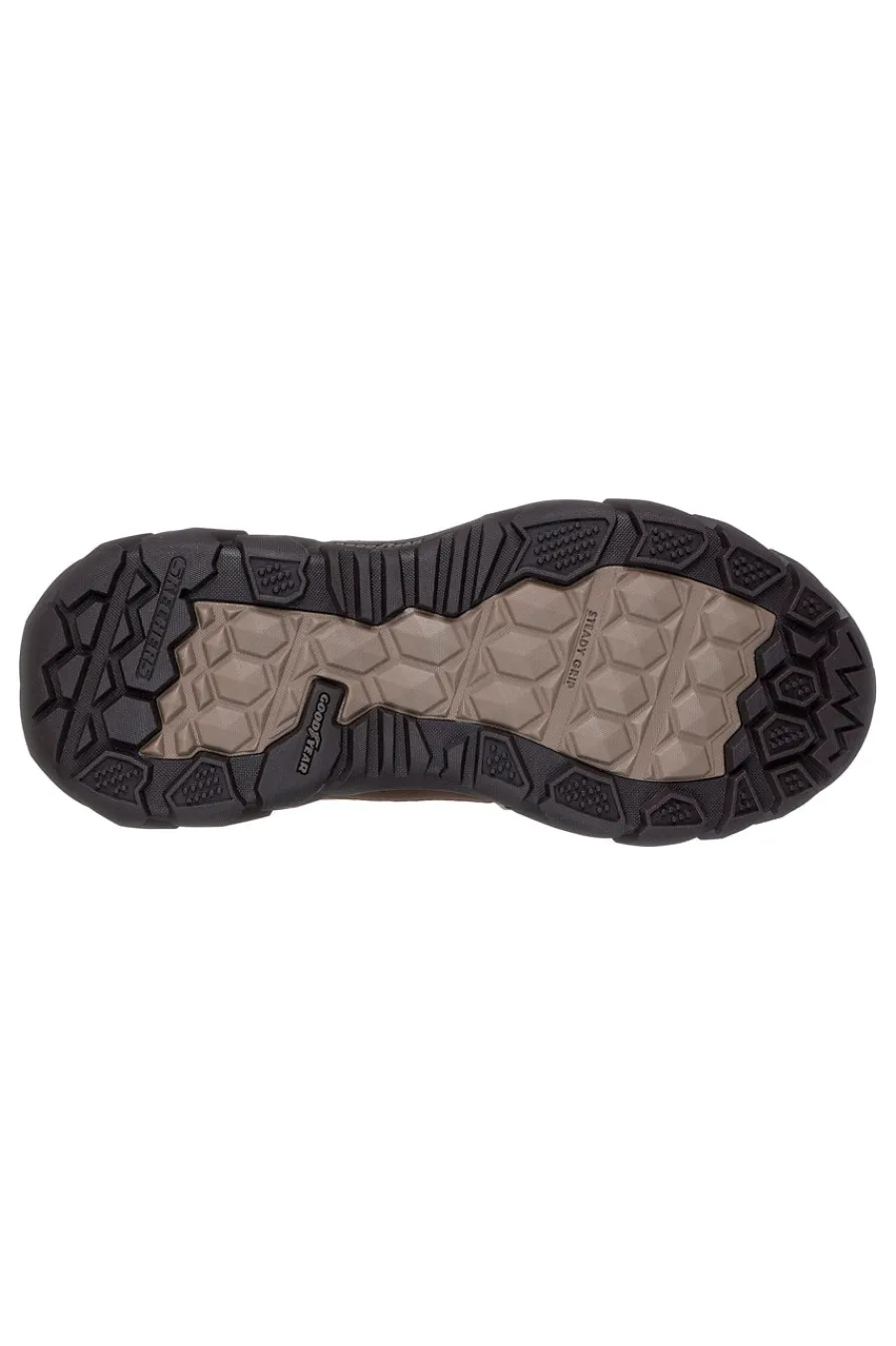 Uomo SKECHERS – Santoro Hopkins – e Slip-On-Stiefeletten aus Leder