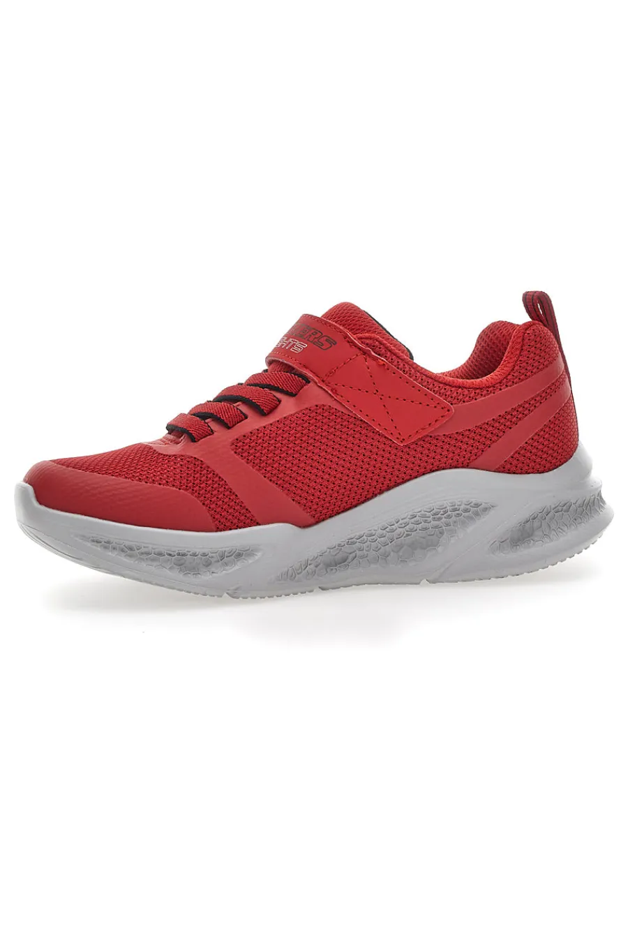 SKECHERS S Hellrote Sneakers mit Lichtern