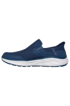 Uomo SKECHERS Slip-on blu con Memory Foam e Slip-ins Equalizer 6.0 Stoaver