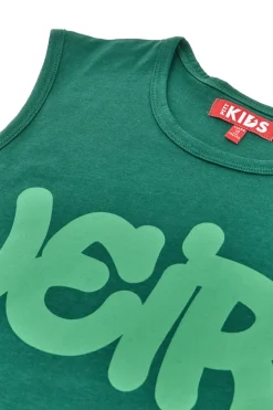 PITT KIDS Smanicato Verde Con Stampa PT-K-T-703