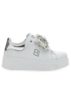 LAURA BIAGIOTTI Sneaker Bianche Con Fiocco 8929 Clearance