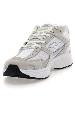 Uomo JOMA Sneaker da uomo grigie e bianche in mesh traspirante RRT50S2602