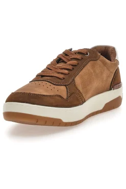 Uomo RELIFE Sneaker da uomo marrone con inserti a contrasto 68882572302