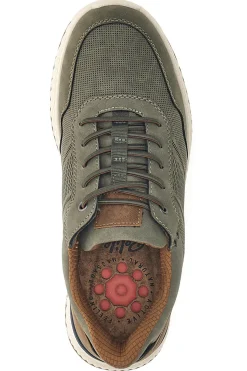 Uomo RELIFE Sneaker da uomo verde con inserti a contrasto 68882572103E