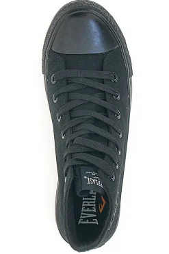EVERLAST Sneakers Alte in Tela Nera 2 NERO/ARGENTO New