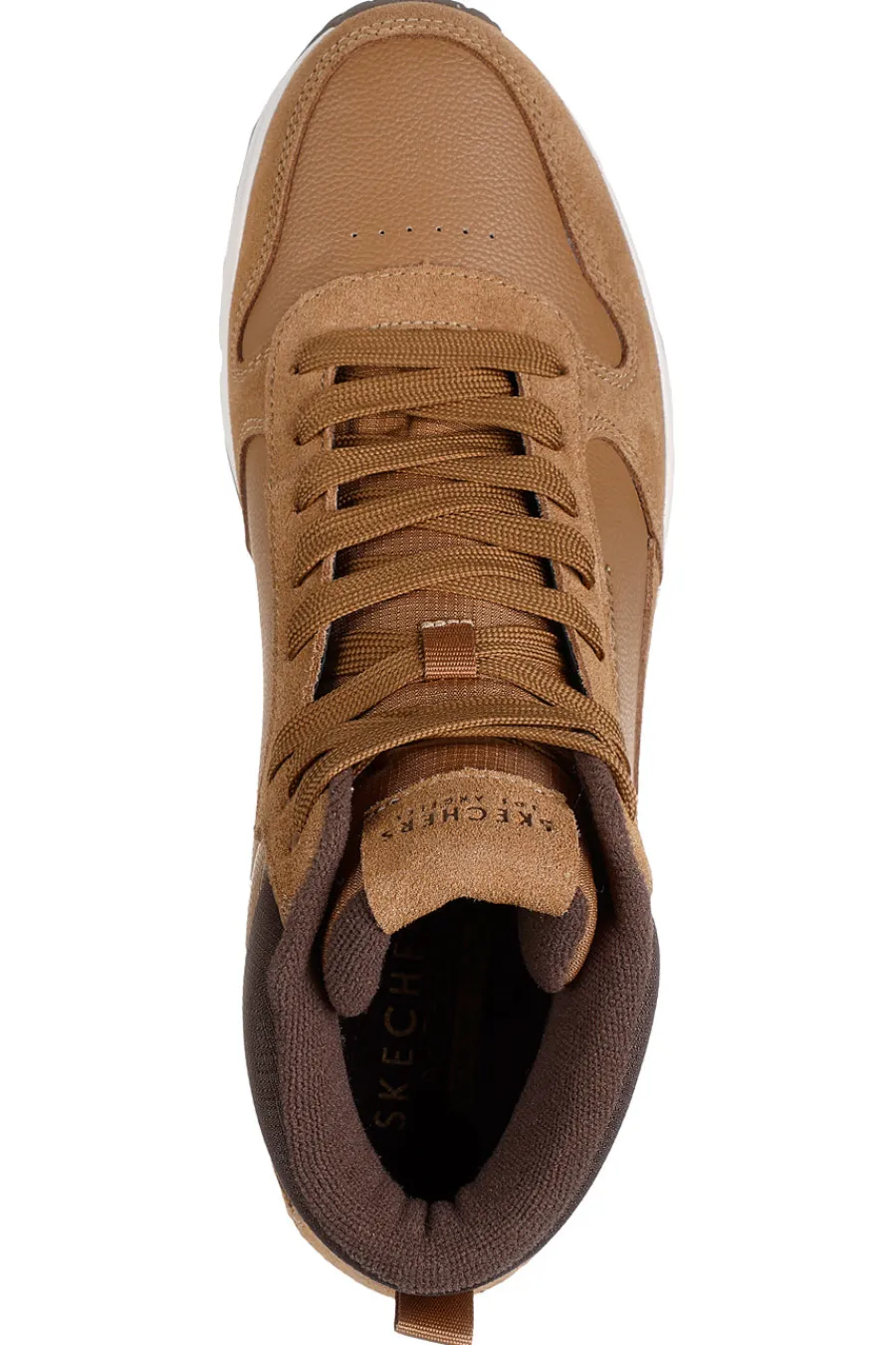 Uomo SKECHERS Sneakers Alte Marroni Uno Stacre Mid