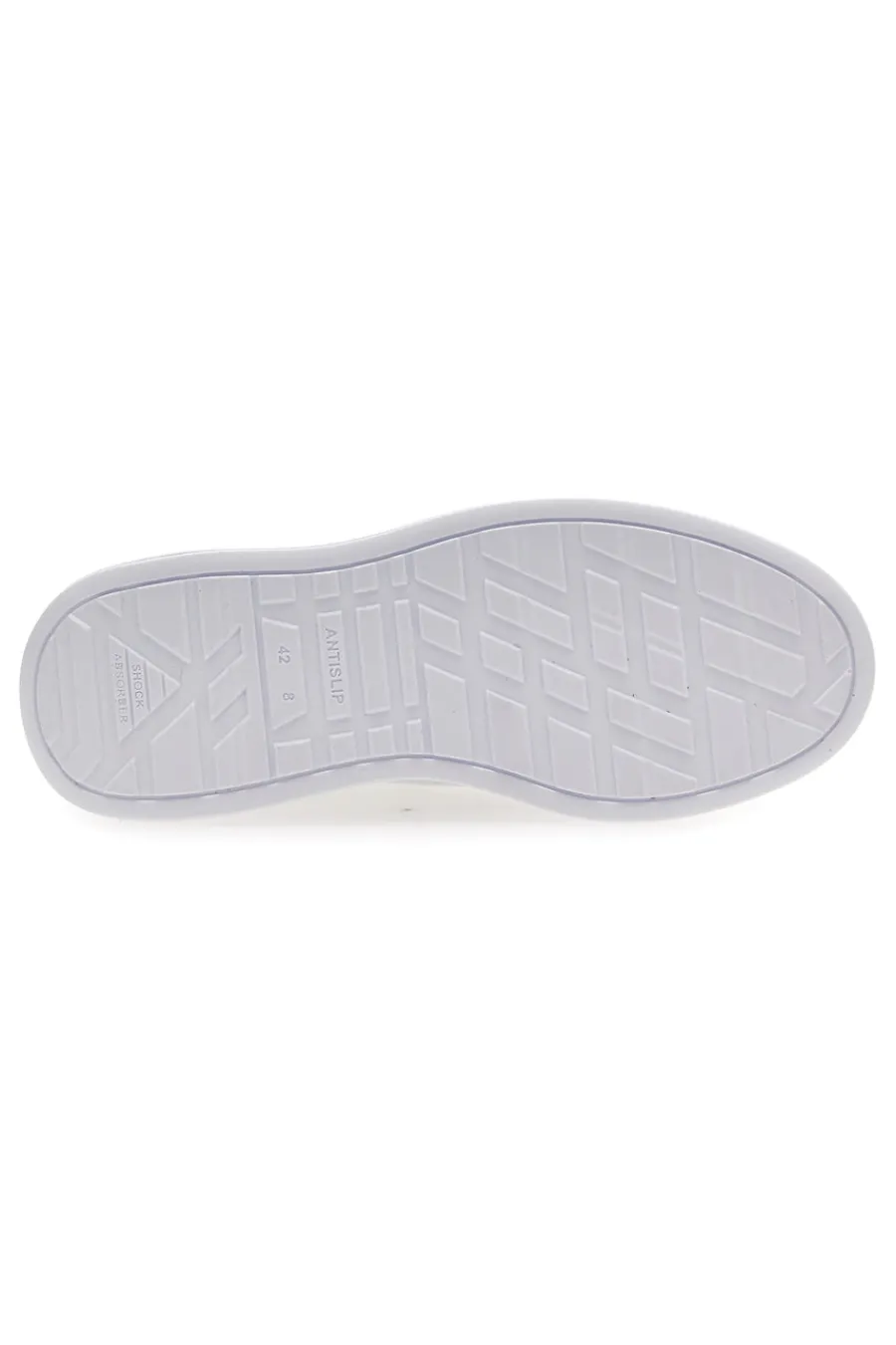 Uomo U.POWER Sneakers Antiscivolo bianche con tomaia in pelle DRAGOS 20019