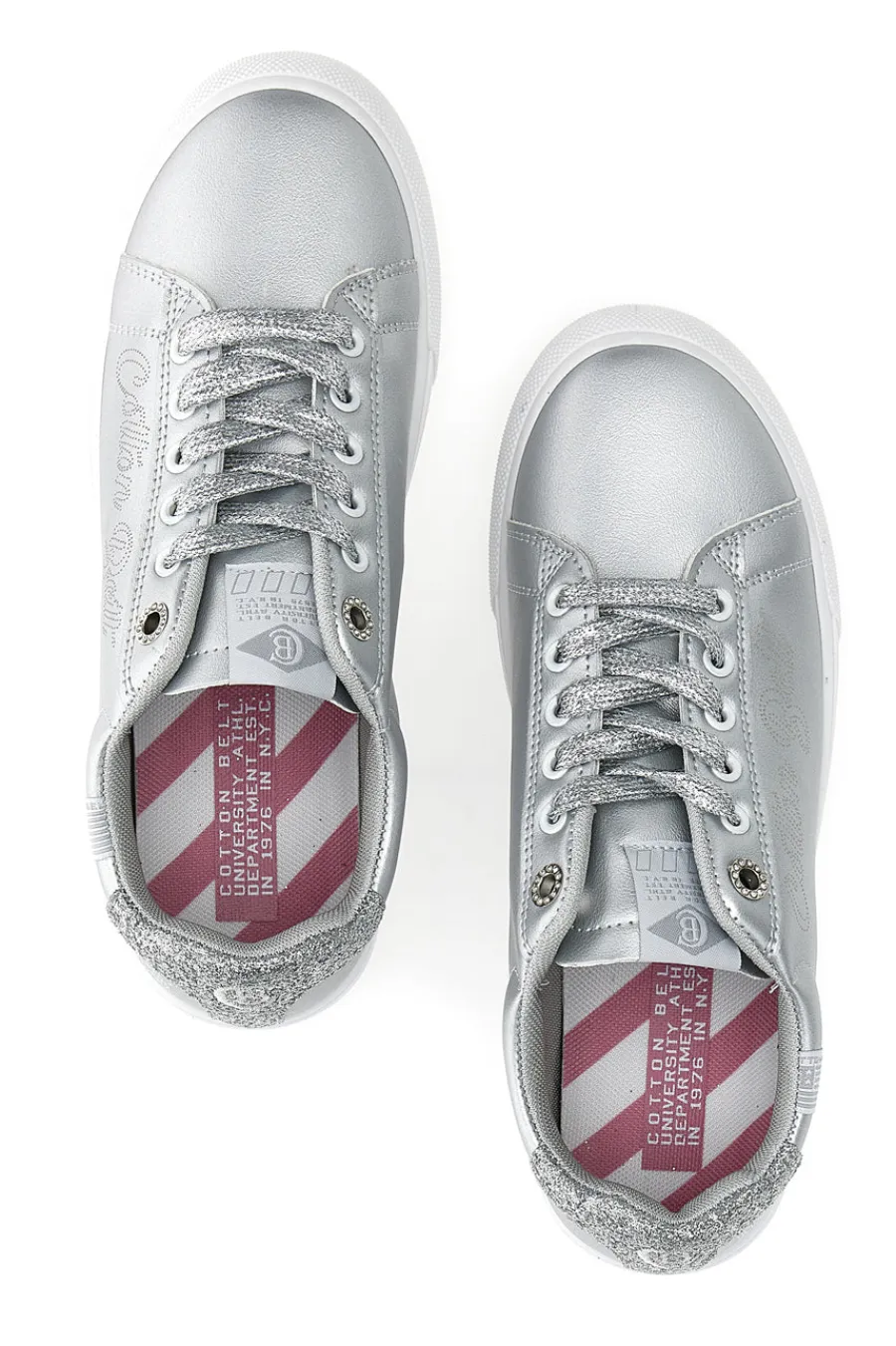 COTTON BELT Sneakers Argento Ferdy Online