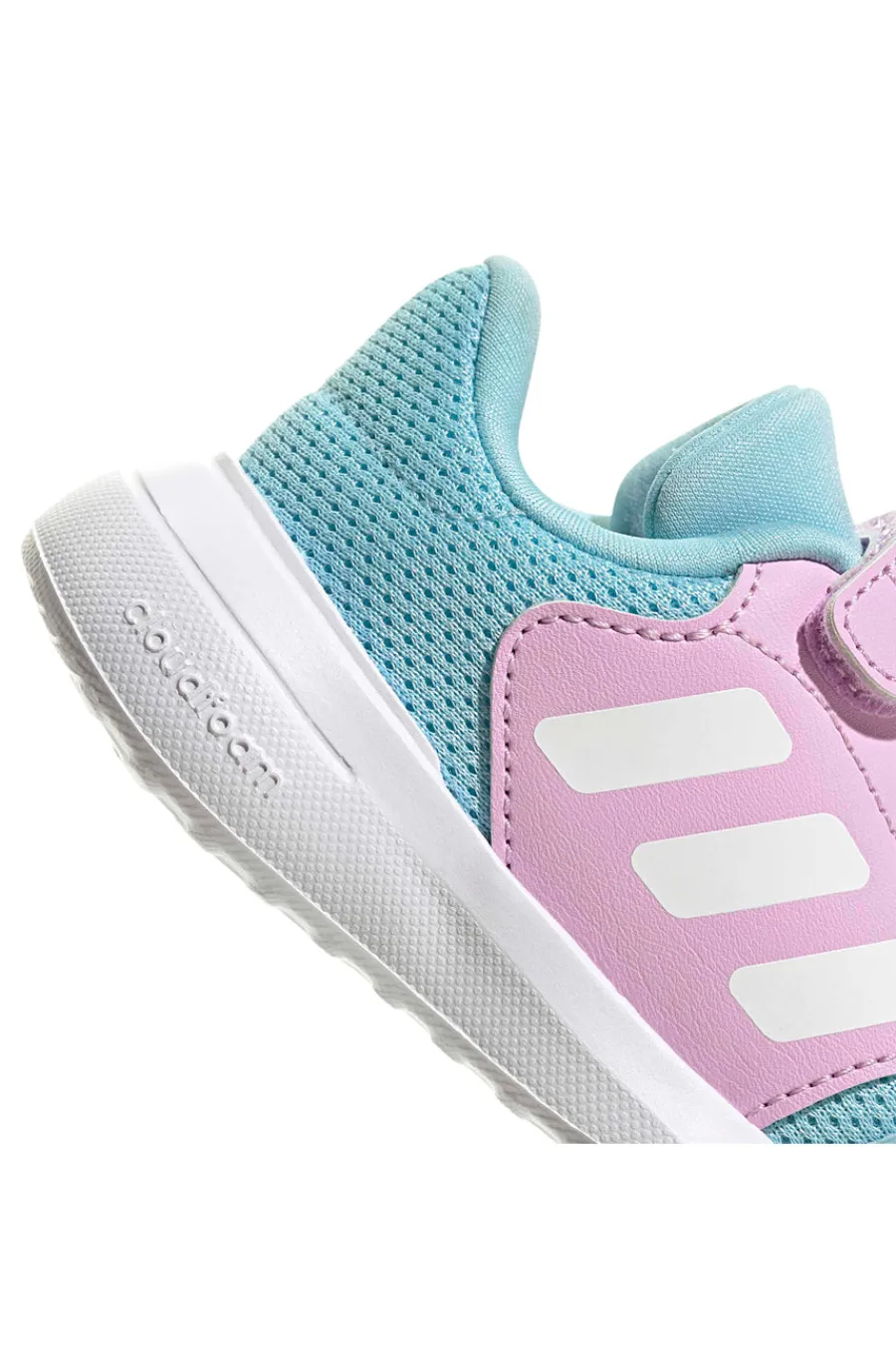 ADIDAS Sneakers Azzurro e lilla con strappo Tensaur Run 3.0 EL I