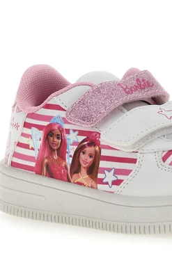 BARBIE Sneakers 55 Bianche e Rosa