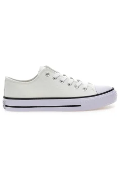 ORIGINAL MARINES Sneakers basse bianche in tela suola platform 4814 Sale