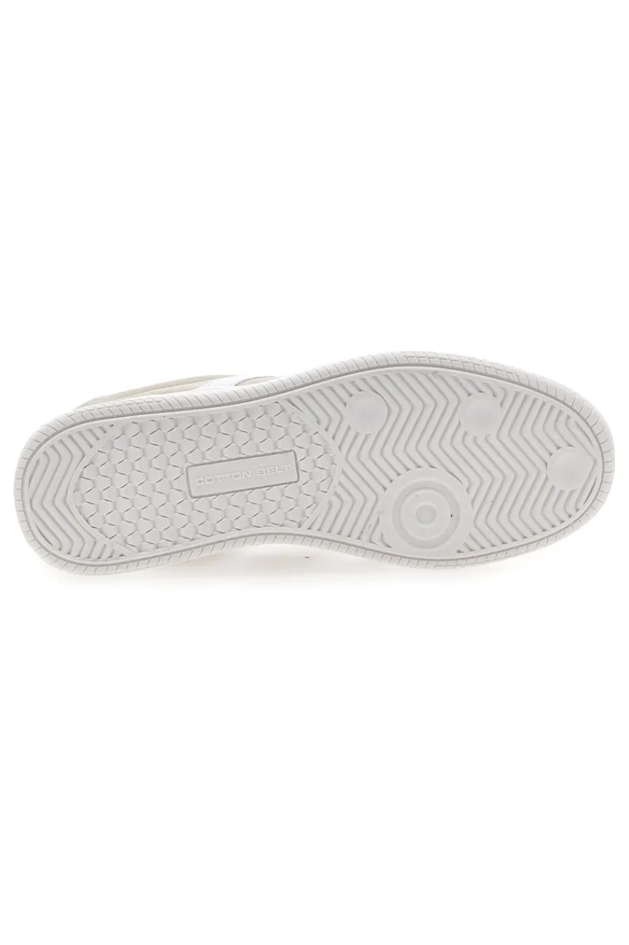 COTTON BELT Sneakers Beige con Bande Laterali Bianche AMELIE SD Clearance