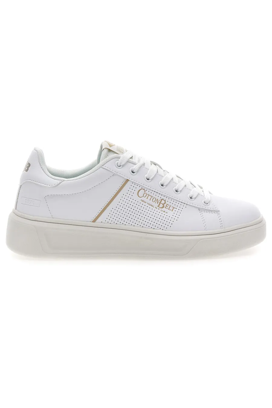 Uomo COTTON BELT Sneakers Bianca BRIGHTON
