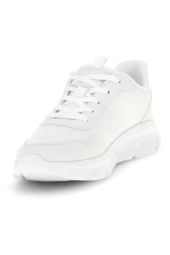Uomo CHAMPION Sneakers bianche basse con lacci Fuze Low Cut
