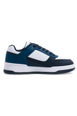 Uomo CHAMPION Sneakers Bianche Blu e Nere RD18 HERITAGE B GS