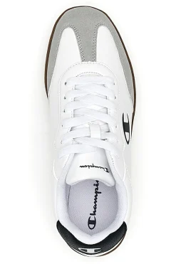 CHAMPION Sneakers bianche PRESTIGE MIX MATERIAL LOW Clearance