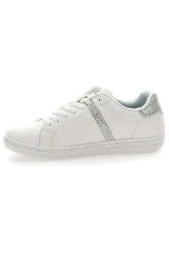Donna FILA Sneakers Bianche Con Brillantini Argento CrossCourt 2 F Wmn