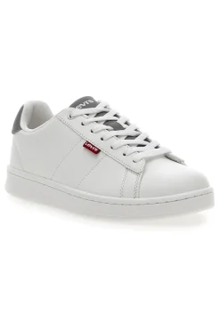 LEVI'S Sneakers Bianche con Dettagli Argento VAVE0201S BIANCO