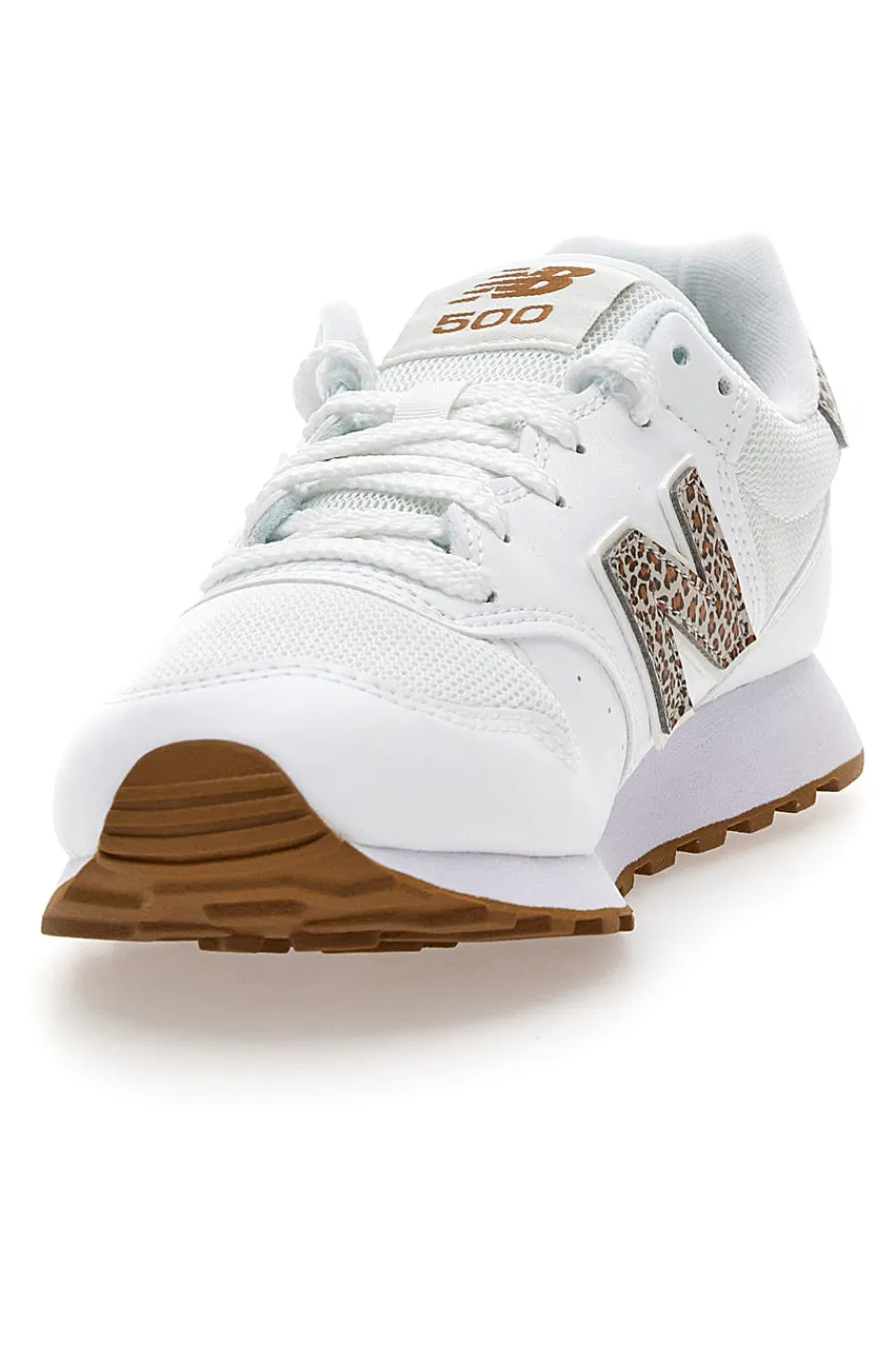Donna NEW BALANCE Sneakers bianche con dettagli animalier GW500LW2