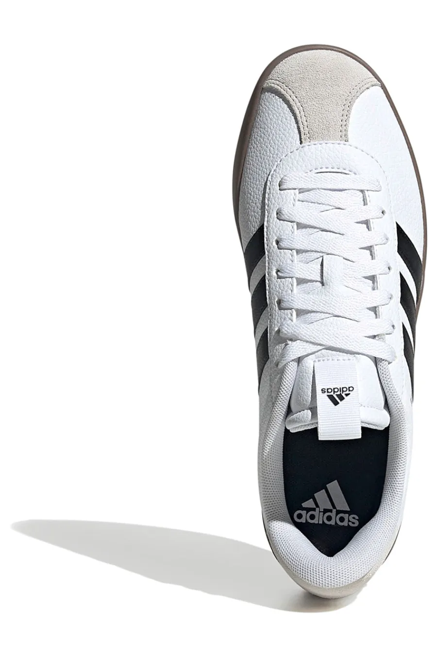 Uomo ADIDAS Sneakers bianche con dettagli neri suola in gomma Vl Court 3