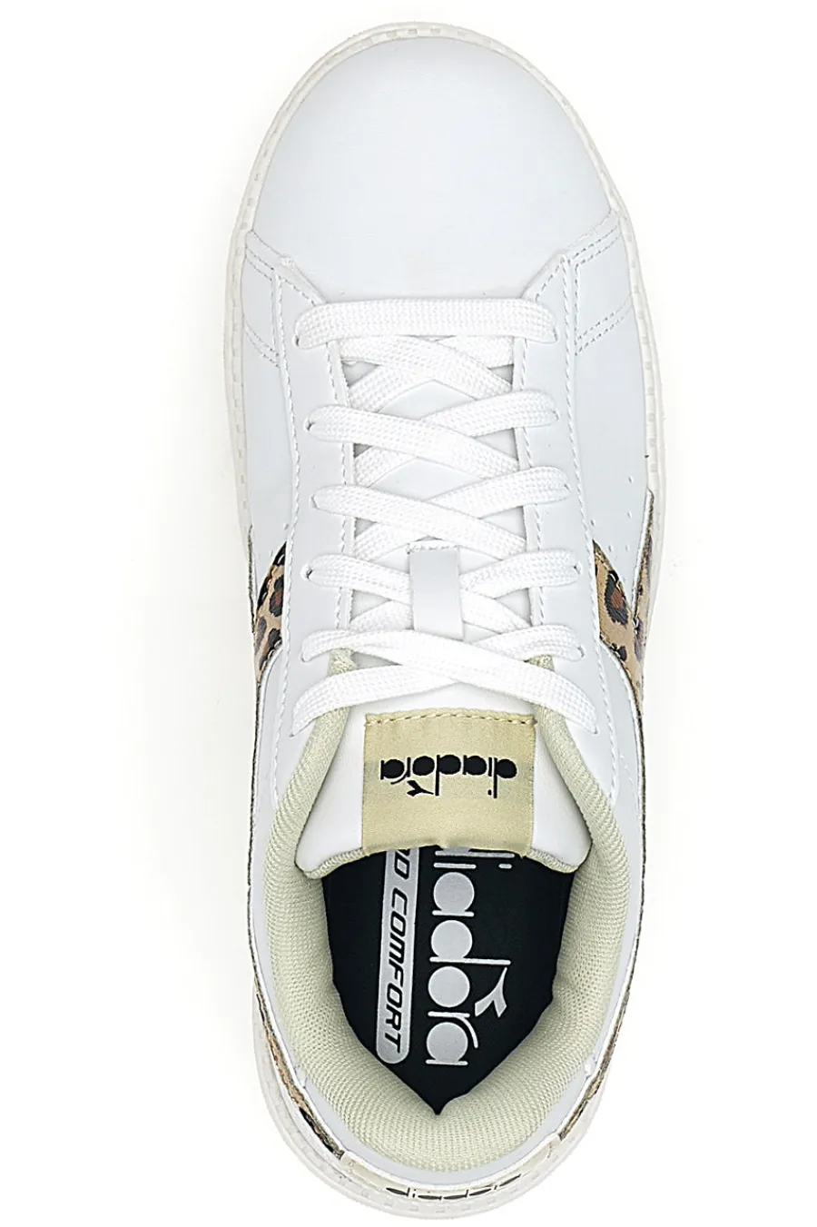 DIADORA Sneakers bianche con dettaglio animalier Jace Jungle Hot