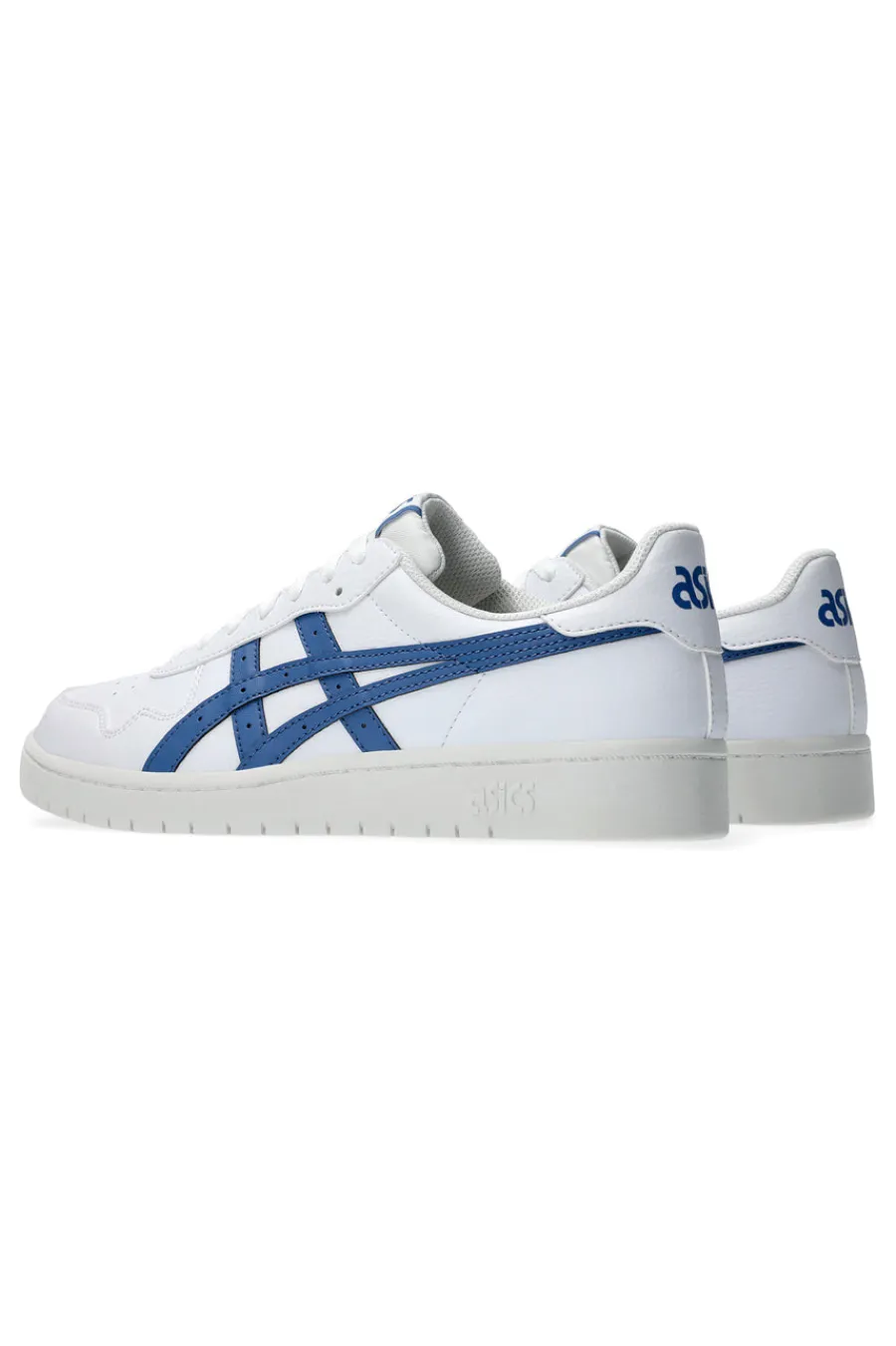 Uomo ASICS Sneakers Bianche con Dettagli Azzurri JAPAN S