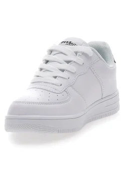 PITT KIDS Sneakers Bianche con Dettagli neri Blu Verdi K191562