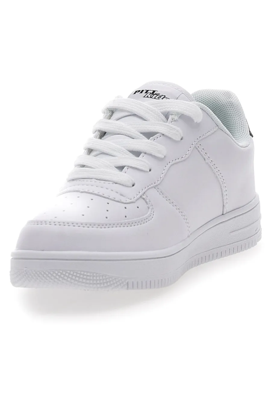 PITT KIDS Sneakers Bianche con Dettagli neri Blu Verdi K191562
