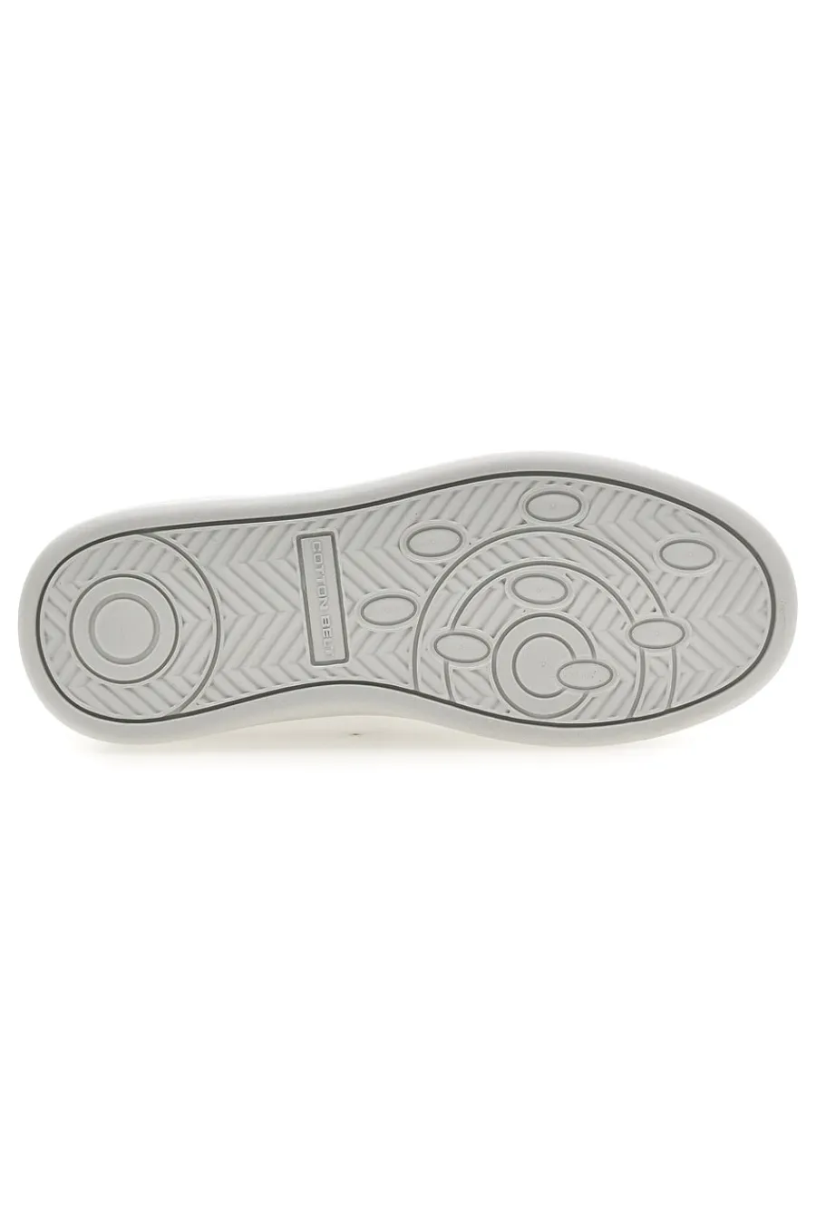 COTTON BELT Sneakers bianche con dettagli argentati LONDON 3.0
